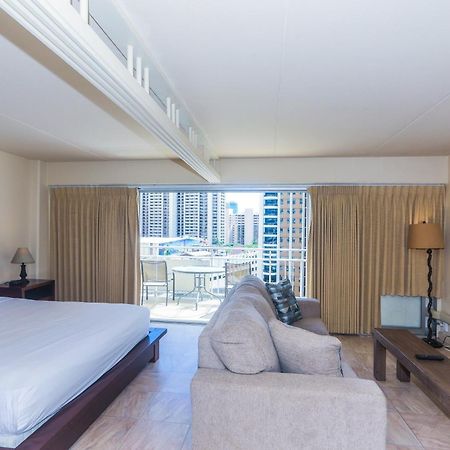 Ilikai Tower One Bedroom Lagoon View Waikiki Condos With Lanai & Free Wifi Honolulu Kamer foto