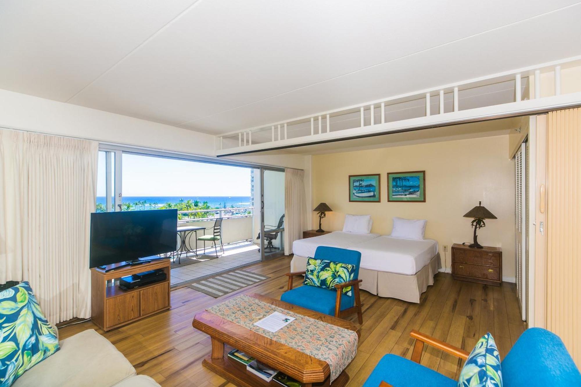 Ilikai Tower One Bedroom Lagoon View Waikiki Condos With Lanai & Free Wifi Honolulu Kamer foto