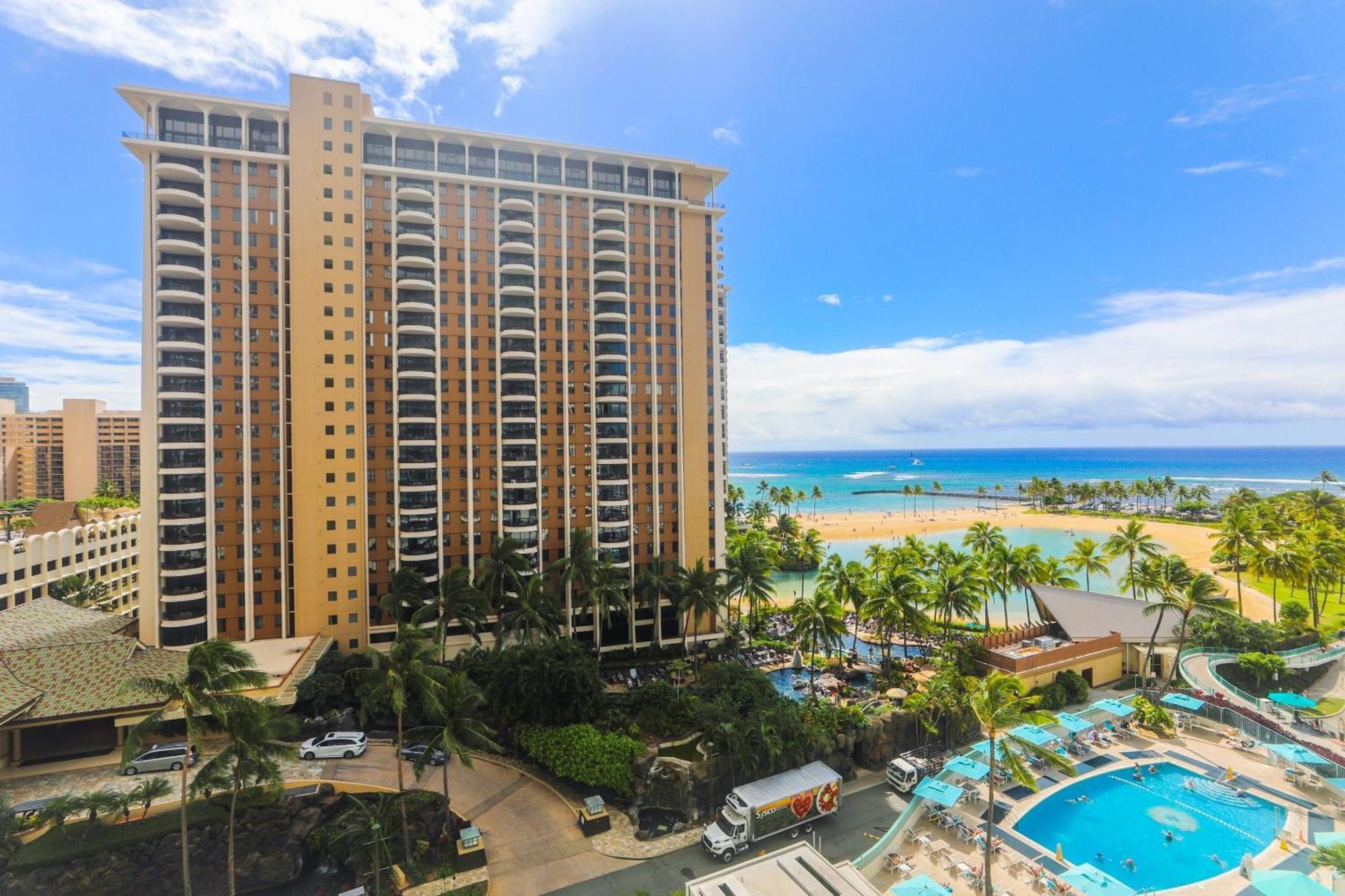 Ilikai Tower One Bedroom Lagoon View Waikiki Condos With Lanai & Free Wifi Honolulu Kamer foto