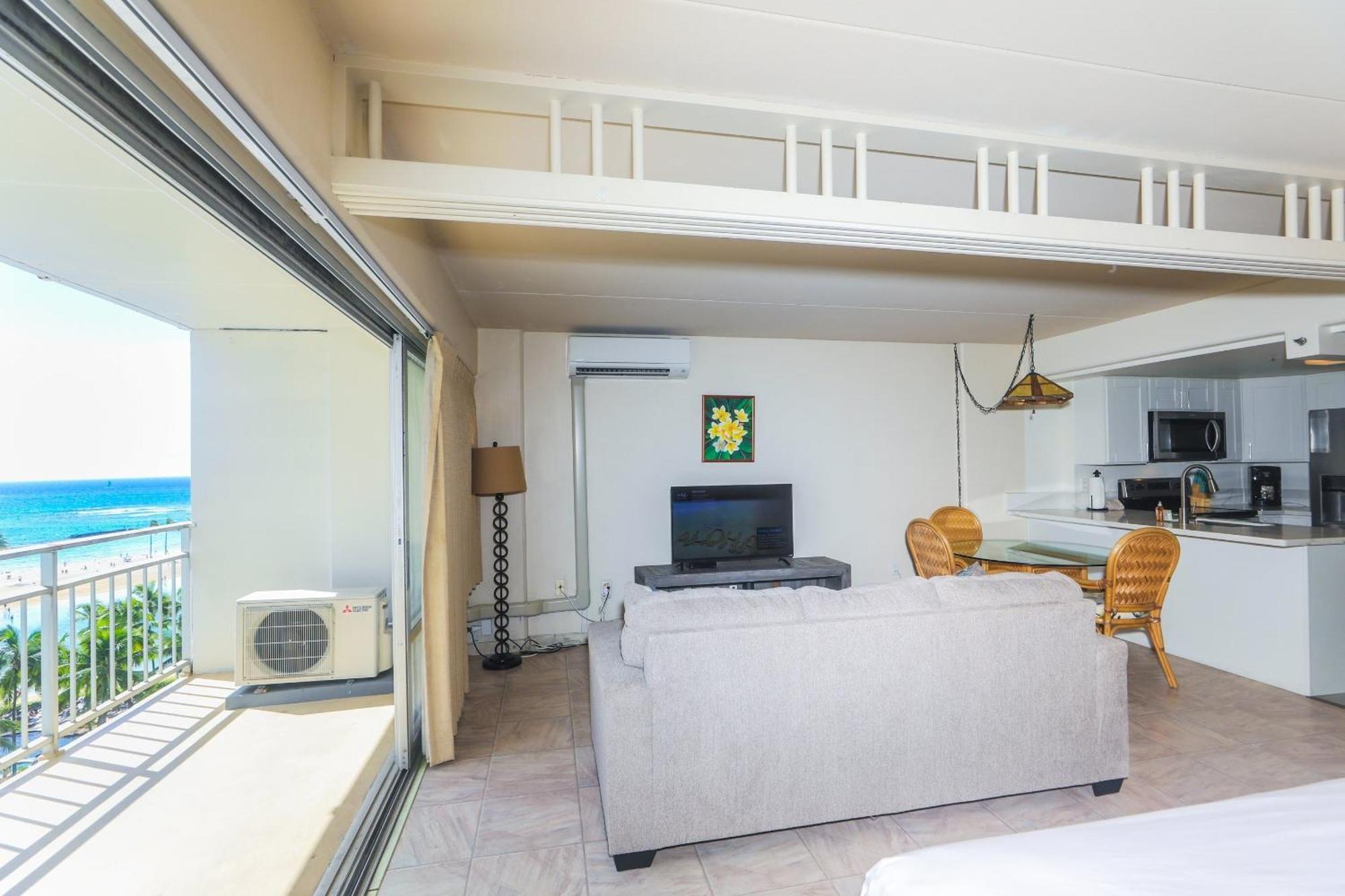 Ilikai Tower One Bedroom Lagoon View Waikiki Condos With Lanai & Free Wifi Honolulu Kamer foto